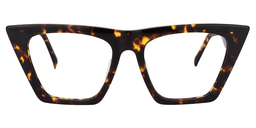 Cecile Cat Eye Tortoise Glasses1