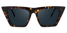 Cecile Tortoise Cat eye Sunglasses0