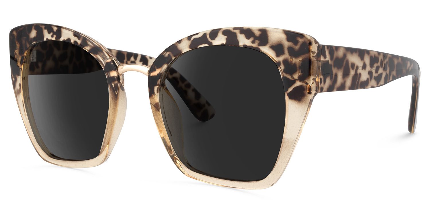 Denis Tr90 Light-Tortoise Frame Sunglasses | ZEELOOL CA1