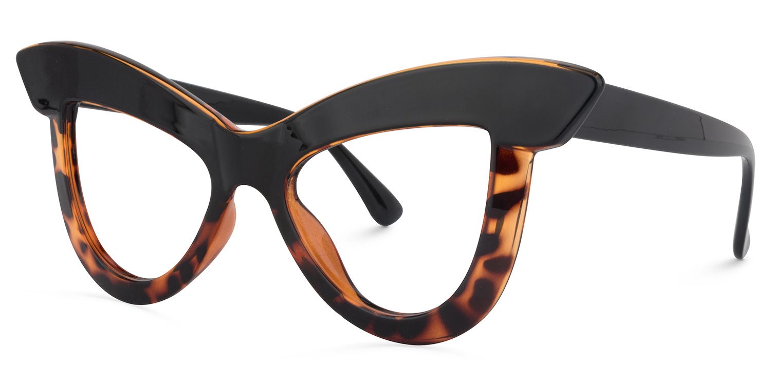 Cat Eye Tortoise Glasses | Zeelool Glasses1