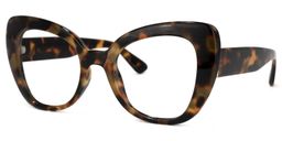 Quanita Cateye Tortoise Glasses1
