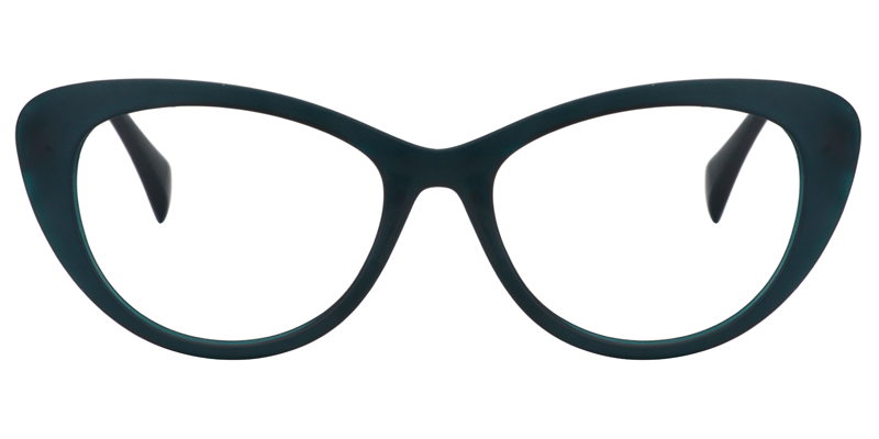 Cateye Dark Blue Glasses | Zeelool Eyeglasses0