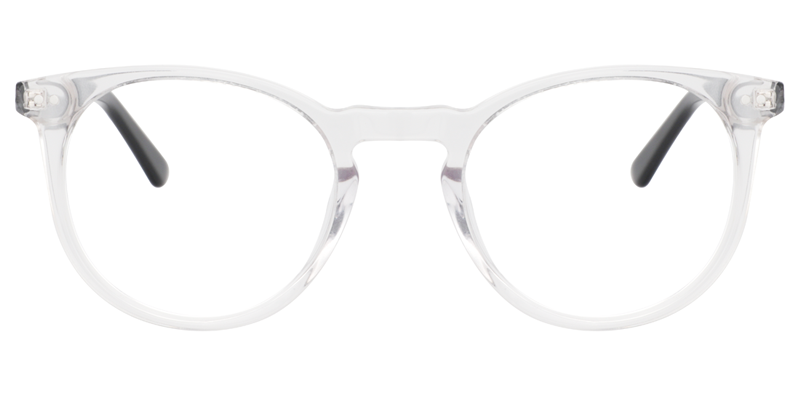 Round Clear Glasses | Zeelool Eyeglasses0