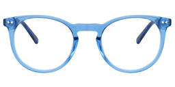 Fitzgerald Round Blue Glasses0