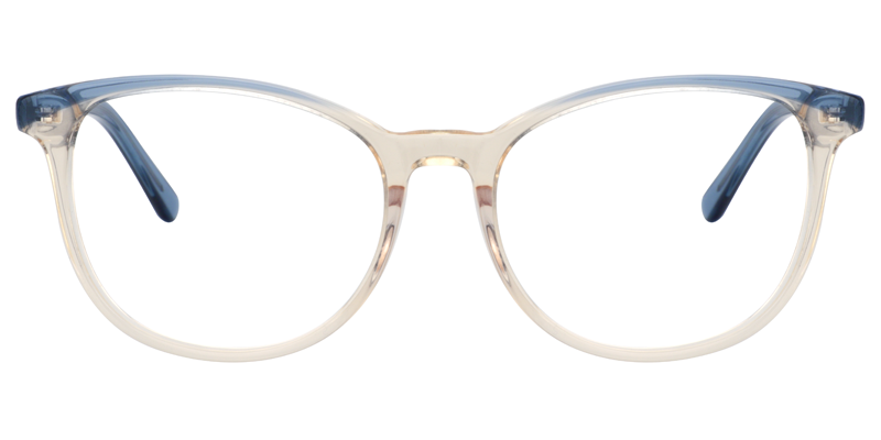 Rectangle Beige Glasses | Zeelool Eyeglasses0