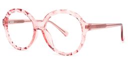 Lila Round Pink Glasses1