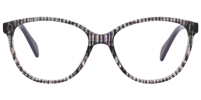 Cateye Light Purple Glasses0