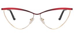 Hedy Cateye Red Glasses1