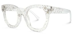 Kahle Cateye Clear Glasses1