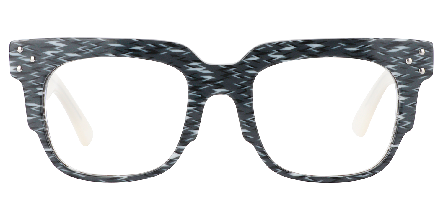 Square Gray Glasses | Zeelool Glasses0