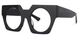 Lambert Geometric Black Glasses2