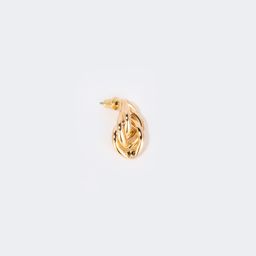 Stylish Braided Gold Earrings2