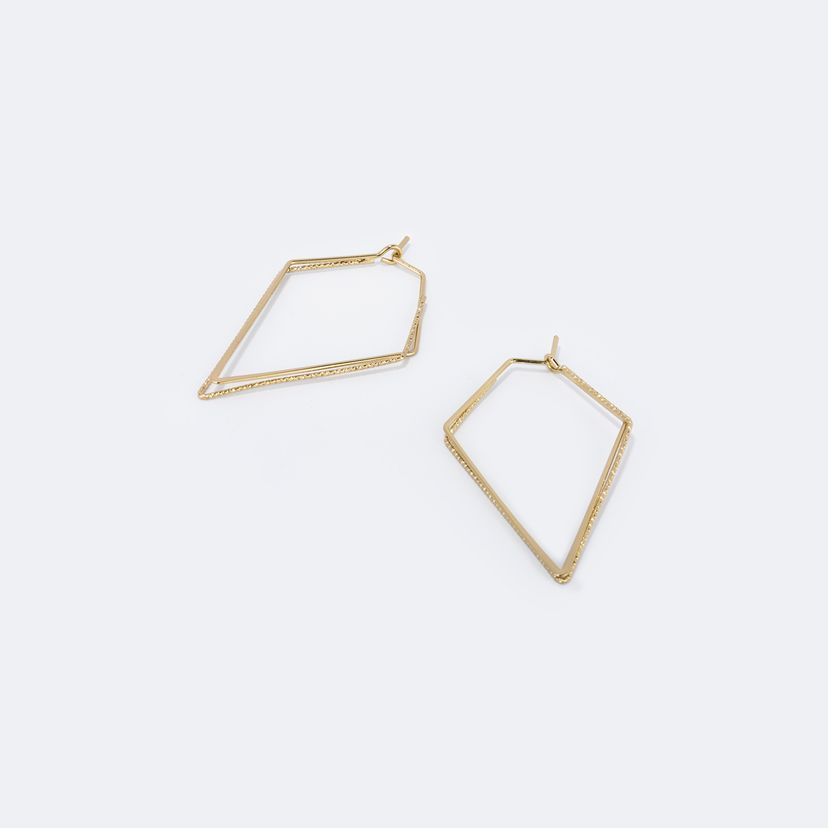 Stylish Geometric Hoop Earrings