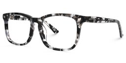 Noel Rectangle Dark-Tortoise Glasses1