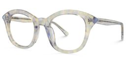 Carlock Square White Glasses1