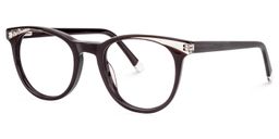 Duran Round Dark-Brown Glasses1
