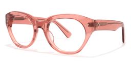 Ellsworth Oval Red Glasses1