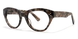 Ellsworth Oval Gray Tortoise Glasses1