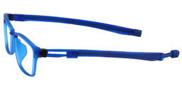 William Rectangle Blue Sports Glasses7