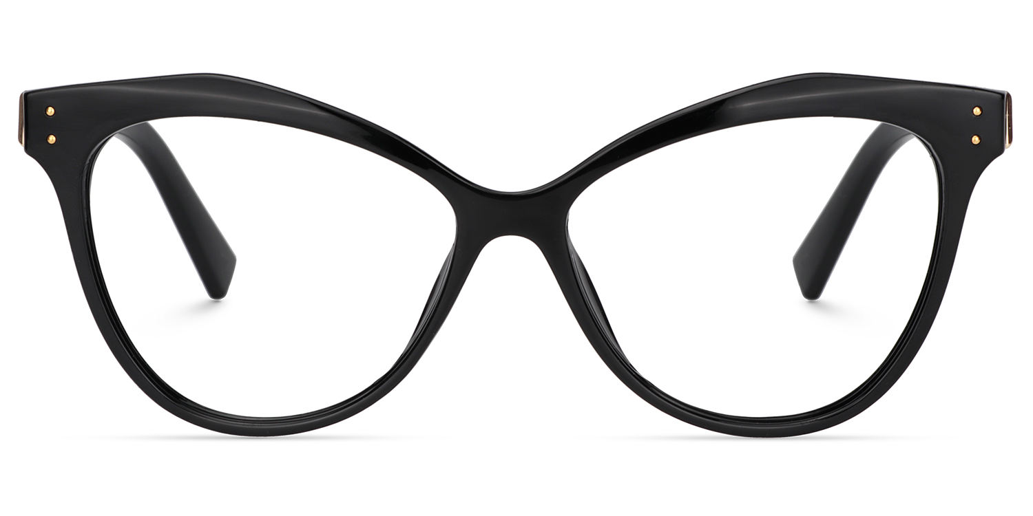 Cateye Black Glasses | Zeelool Eyeglasses Online0