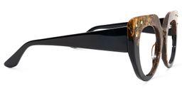 Kitione Cateye Brown Glasses2