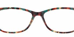 Ailsa Rectangle Blue Tortoise Glasses5
