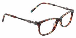 Ailsa Rectangle Blue Tortoise Glasses4