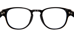 Rachael Round Black Glasses2