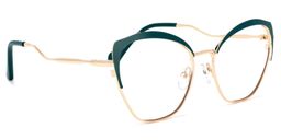 Marissa Cateye Peacock-Green Glasses2