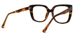 Brenda Mauve Square Glasses3