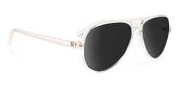 Erwin Geometric Clear Sunglasses2