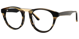 Rowan Round Light Amber Glasses2