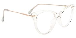 Pablo Cateye Clear Glasses2
