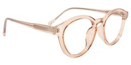 Pierce Round Beige Glasses2
