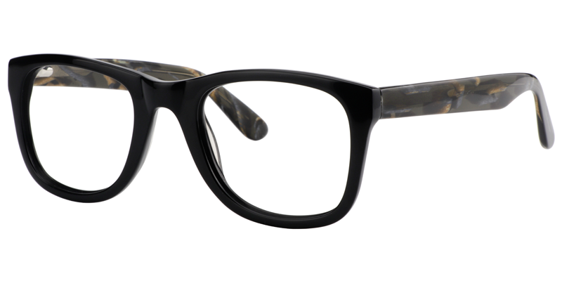 Rectangle Black Glasses2