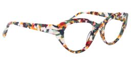 Farrah Oval Floral Glasses3