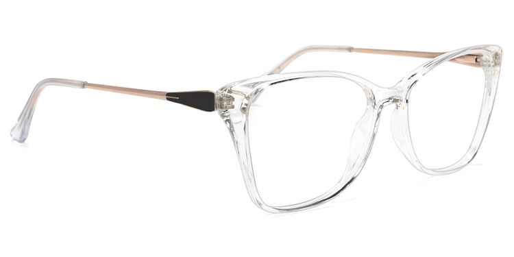 Forest Square Clear Glasses