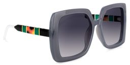 Quintessa Square Gray Sunglasses2