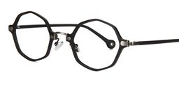 Ashley Geometric Black Glasses2