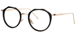 Carolyn Geometric Black Glasses 2