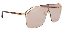 Titus Geometric Beige Sunglasses2