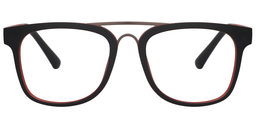 Melantha Square Black Glasses2