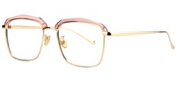 Madeline Browline Pink Glasses2