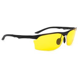 Godfrey Rectangle Yellow Lenses Cycling Goggles2