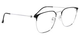 Yulisa Browline Silver Glasses2