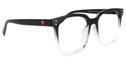 Erkner Square Black Glasses2