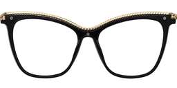 Cora Cateye Black Glasses5