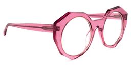 Bogar Geometric Red Glasses2