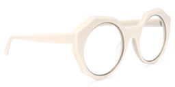 Bogar Geometric Creamy Glasses2