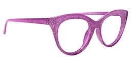 Rodriguez Cateye Purple Glasses2